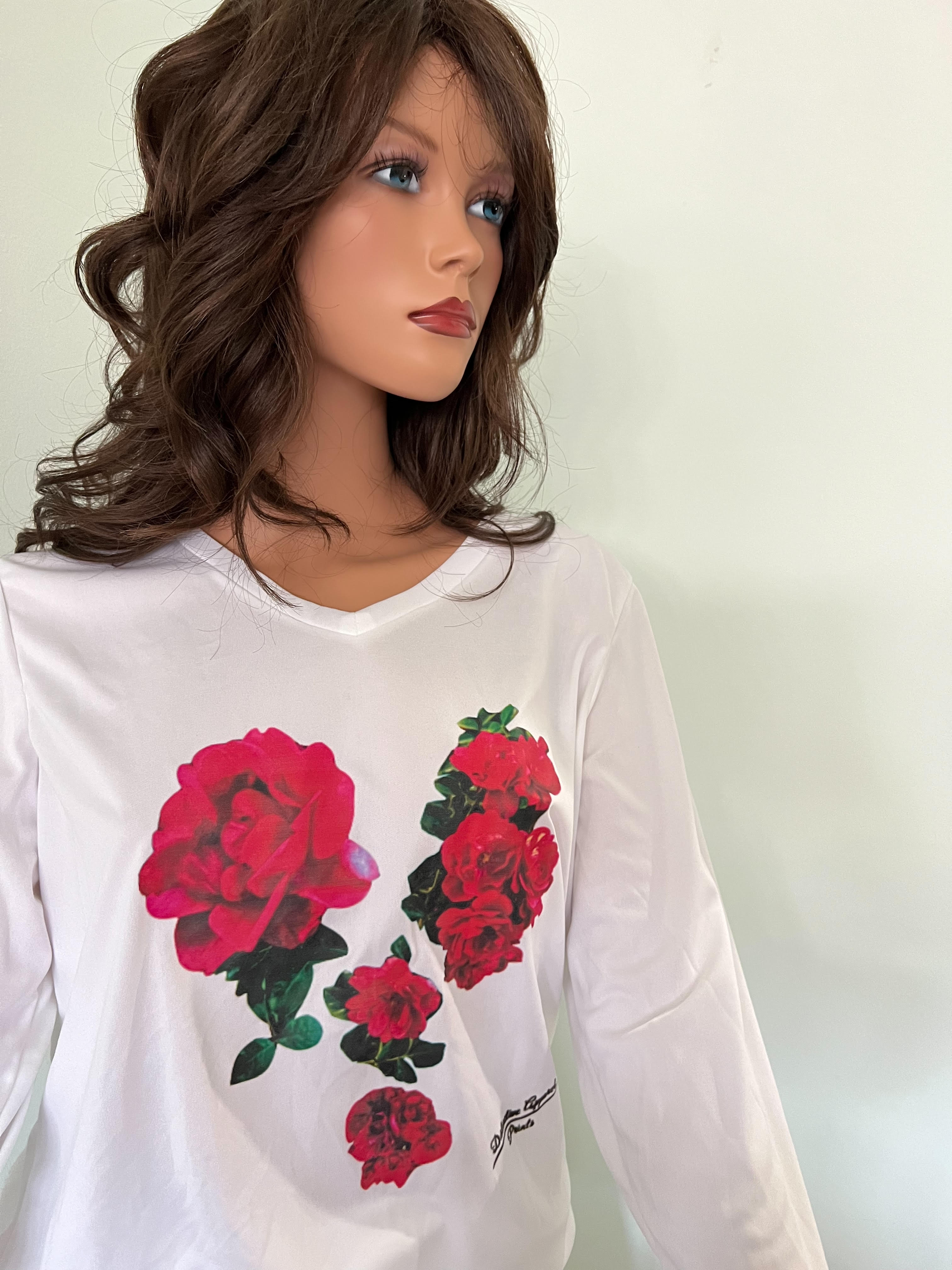 T-shirt a col rond esprit campus Rose - Île Maurice T-shirt a col rond esprit campus Rose - Île Maurice