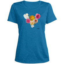 Load image into Gallery viewer, Bouquet of Roses to Hug YOU! Ladies&#39; Heather Scoop Neck  360
