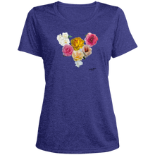 Load image into Gallery viewer, Bouquet of Roses to Hug YOU! Ladies&#39; Heather Scoop Neck  360
